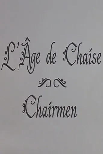 Póster de L'âge de Chaise