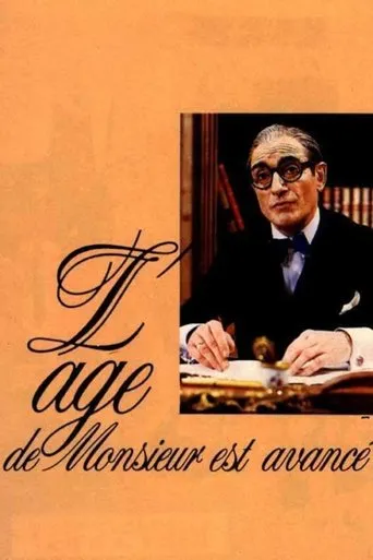 Póster de L'âge de Monsieur est avancé