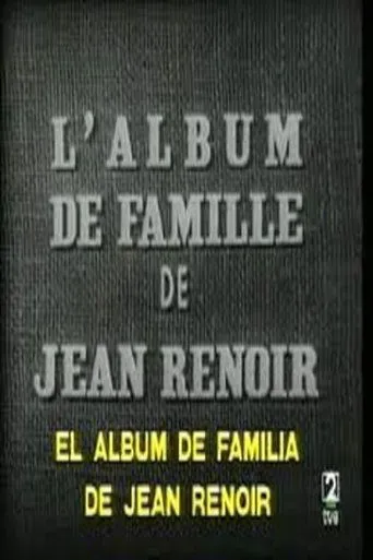 Póster de L'album de famille de Jean Renoir