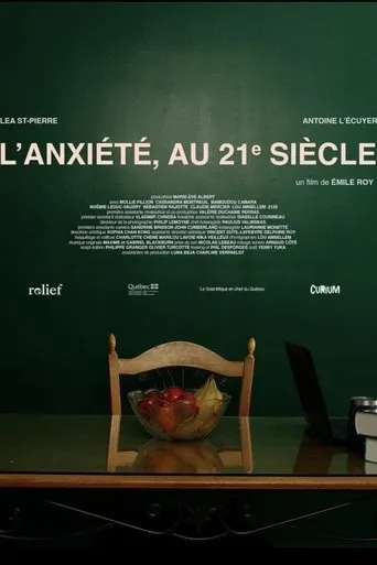 Póster de L'anxiété, au 21e siècle