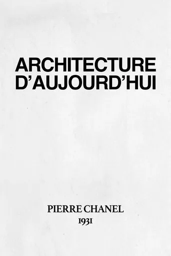 Póster de L'Architecture d'Aujourd'hui