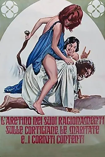 Póster de L'Aretino nei suoi ragionamenti sulle cortigiane, le maritate e... i cornuti contenti