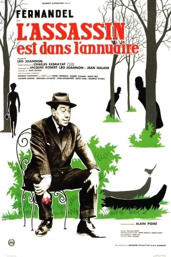 Póster de L'assassin est dans l'annuaire