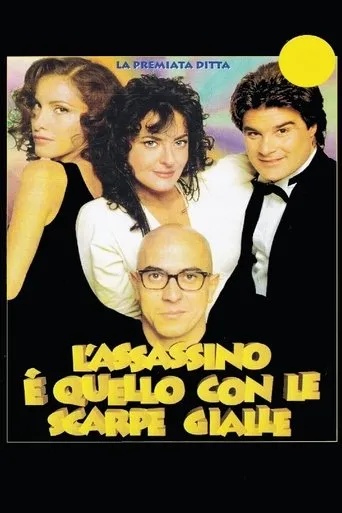 Póster de L'assassino è quello con le scarpe gialle
