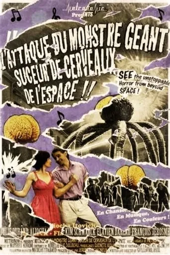 Póster de L'Attaque du monstre géant suceur de cerveaux de l'espace