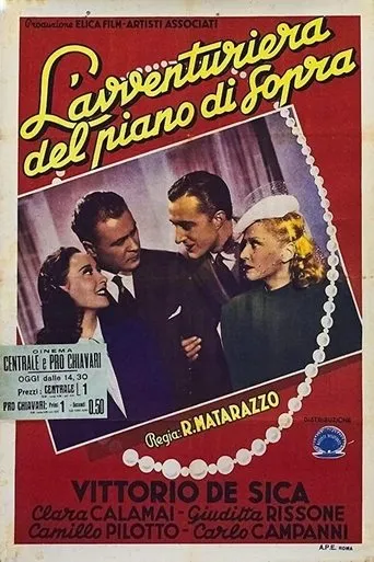 Póster de L'avventuriera del piano di sopra