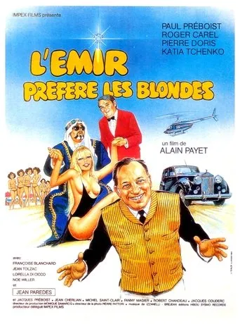 Póster de L'émir préfère les blondes