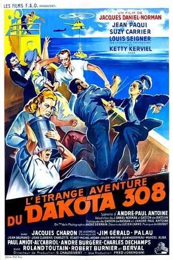 Póster de L'étrange aventure du Dakota 308