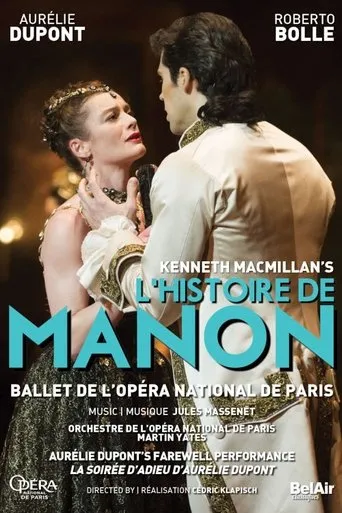 Póster de L'histoire de Manon, Ballet de l'Opéra National de Paris