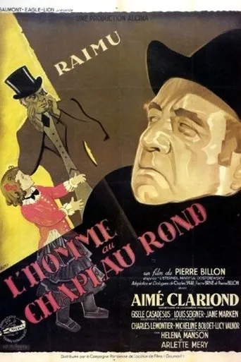 Póster de L'Homme au chapeau rond