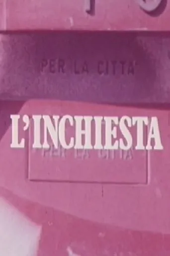 Póster de L'inchiesta