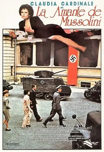 Póster de La amante de Mussolini