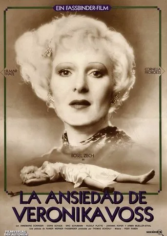 Póster de La ansiedad de Verónika Voss