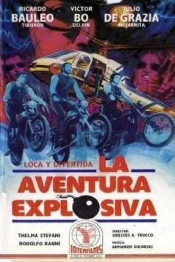 Póster de La aventura explosiva