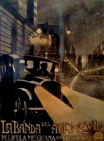 Póster de La banda del automóvil o la dama enlutada