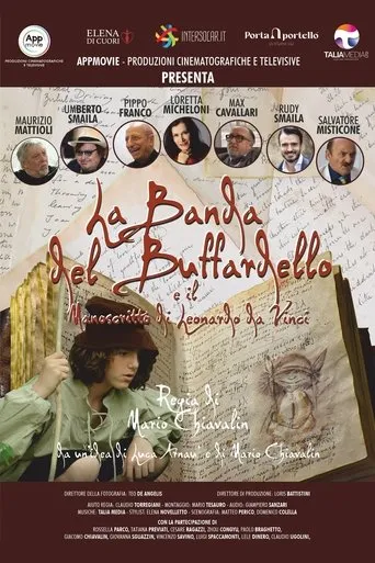 Póster de La banda del Buffardello e il manoscritto di Leonardo da Vinci