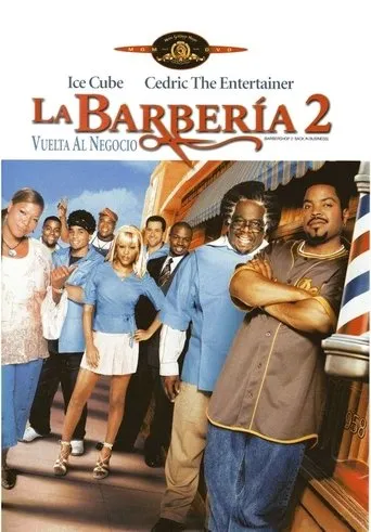 Póster de La barbería 2: Vuelta al negocio