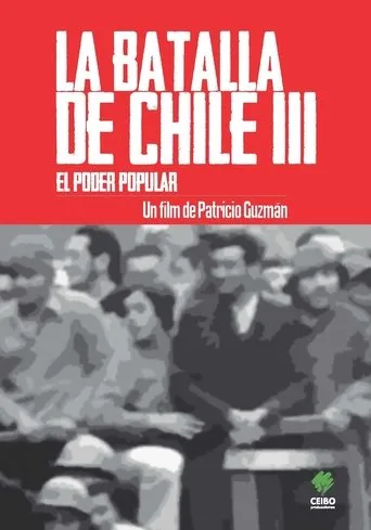 Póster de La batalla de Chile (Parte 3). El Poder Popular