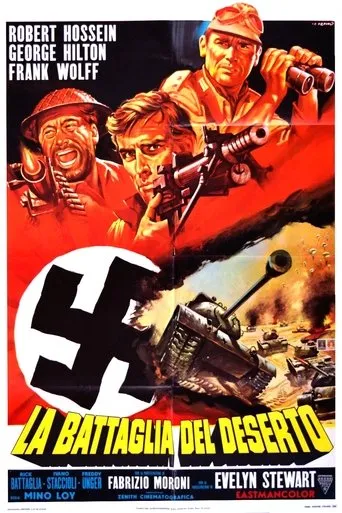 Póster de La batalla del desierto (1969) con Fabrizio Moroni como Charlie