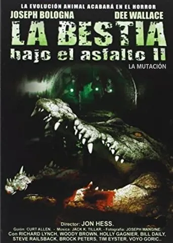 Póster de La bestia bajo el asfalto 2 (1991) con Bill Daily como Mayor Anderson