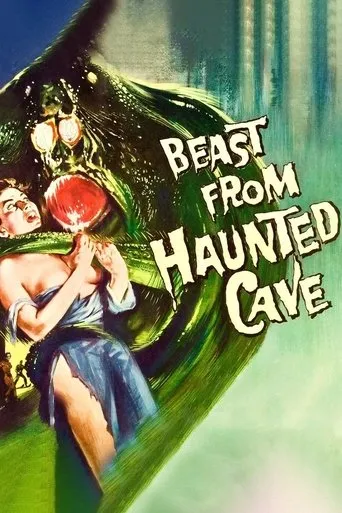 Póster de La bestia de la cueva maldita (1959) con Frank Wolff como Alexander Ward