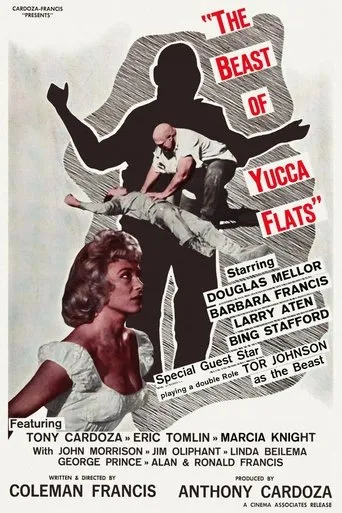 Póster de La bestia de Yucca Flats (1961) con Conrad Brooks como Man at Airfield