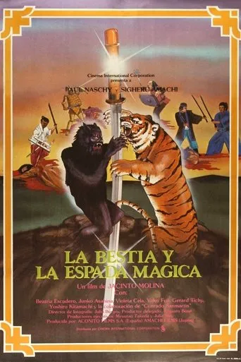 Póster de La bestia y la espada mágica