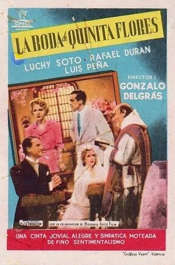 Póster de La boda de Quinita Flores