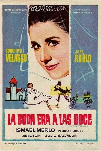 Póster de La boda era a las doce