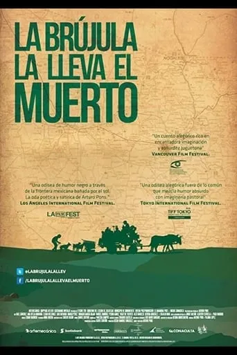 Póster de La brújula la lleva el muerto
