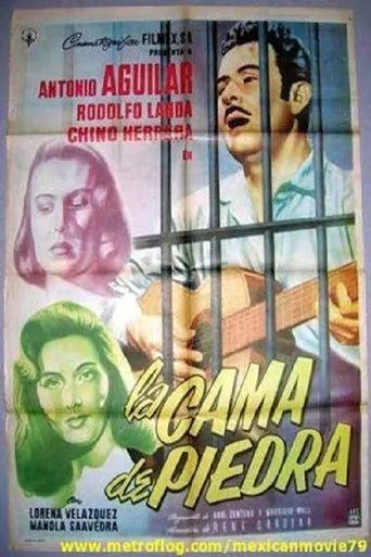 Póster de La cama de piedra