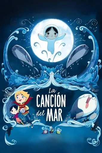 Póster de La canción del mar (2014) con Lisa Hannigan como Bronach (voice)