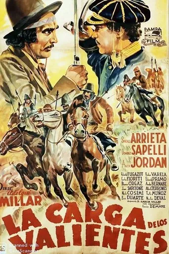 Póster de La carga de los valientes