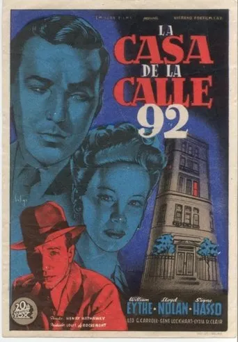 Póster de La casa de la calle 92