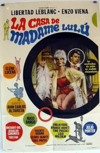 Póster de La casa de Madame Lulú