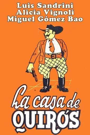 Póster de La casa de Quirós