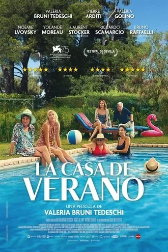 Póster de La casa de verano (2018) con Oumy Bruni Garrel como Célia