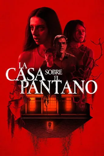 Póster de La casa sobre el pantano (2021) con Lia McHugh como Anna Chambers