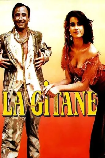 Póster de La cazadora de hombres (1986) con Claude Brasseur como Hubert Durieux
