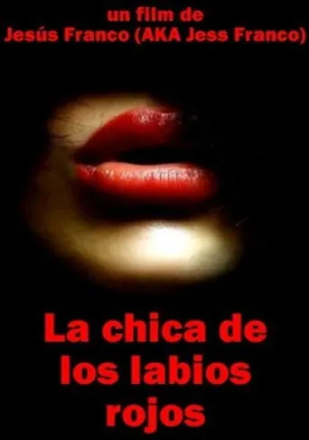 Póster de La chica de los labios rojos