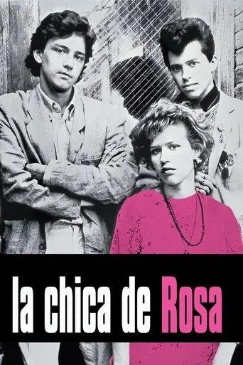 Póster de La chica de rosa (1986) con Molly Ringwald como Andie Walsh