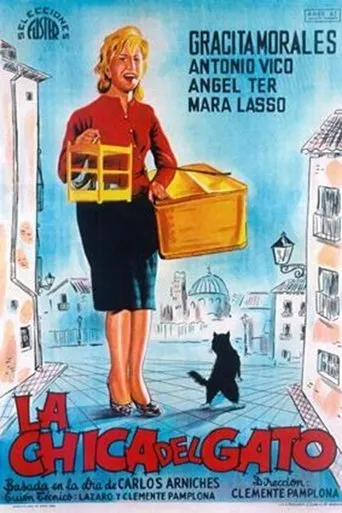 Póster de La chica del gato