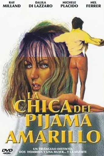 Póster de La chica del pijama amarillo (1977) con Antonio Ferrandis como Nottingham