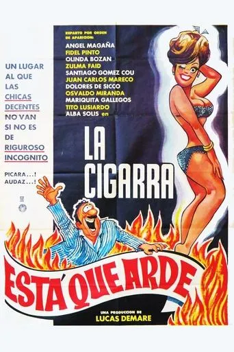 Póster de La cigarra está que arde