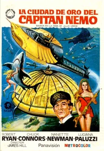 Póster de La ciudad de oro del capitán Nemo
