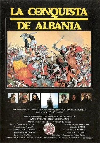 Póster de La conquista de Albania