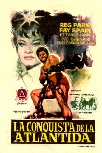 Póster de La conquista de la Atlántida
