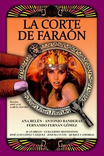 Póster de La corte de Faraón