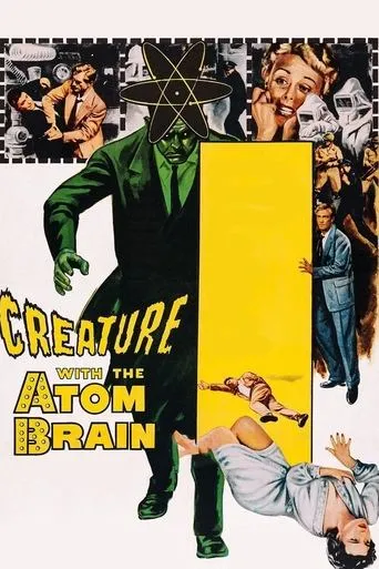 Póster de La criatura con el cerebro atómico