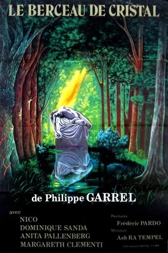 Póster de La cuna de cristal (1976) con Nico